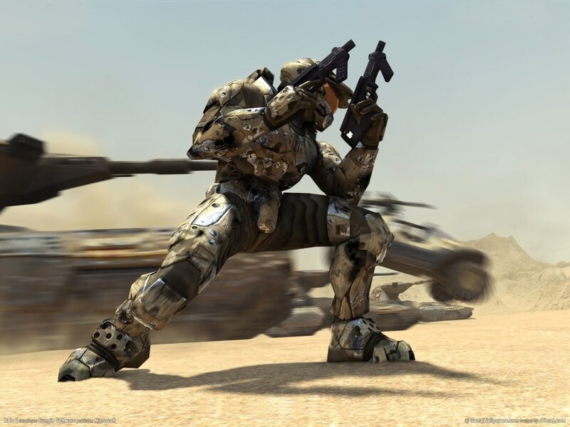 Soldier in Combat Armor — Brown