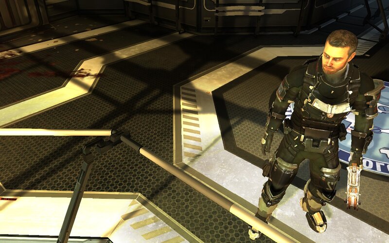 Soldier in Combat Armor — Green, Tense