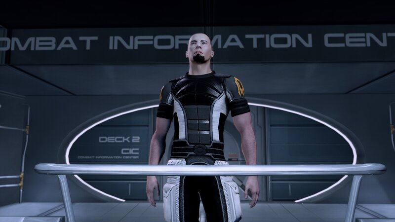 soldier in combat center