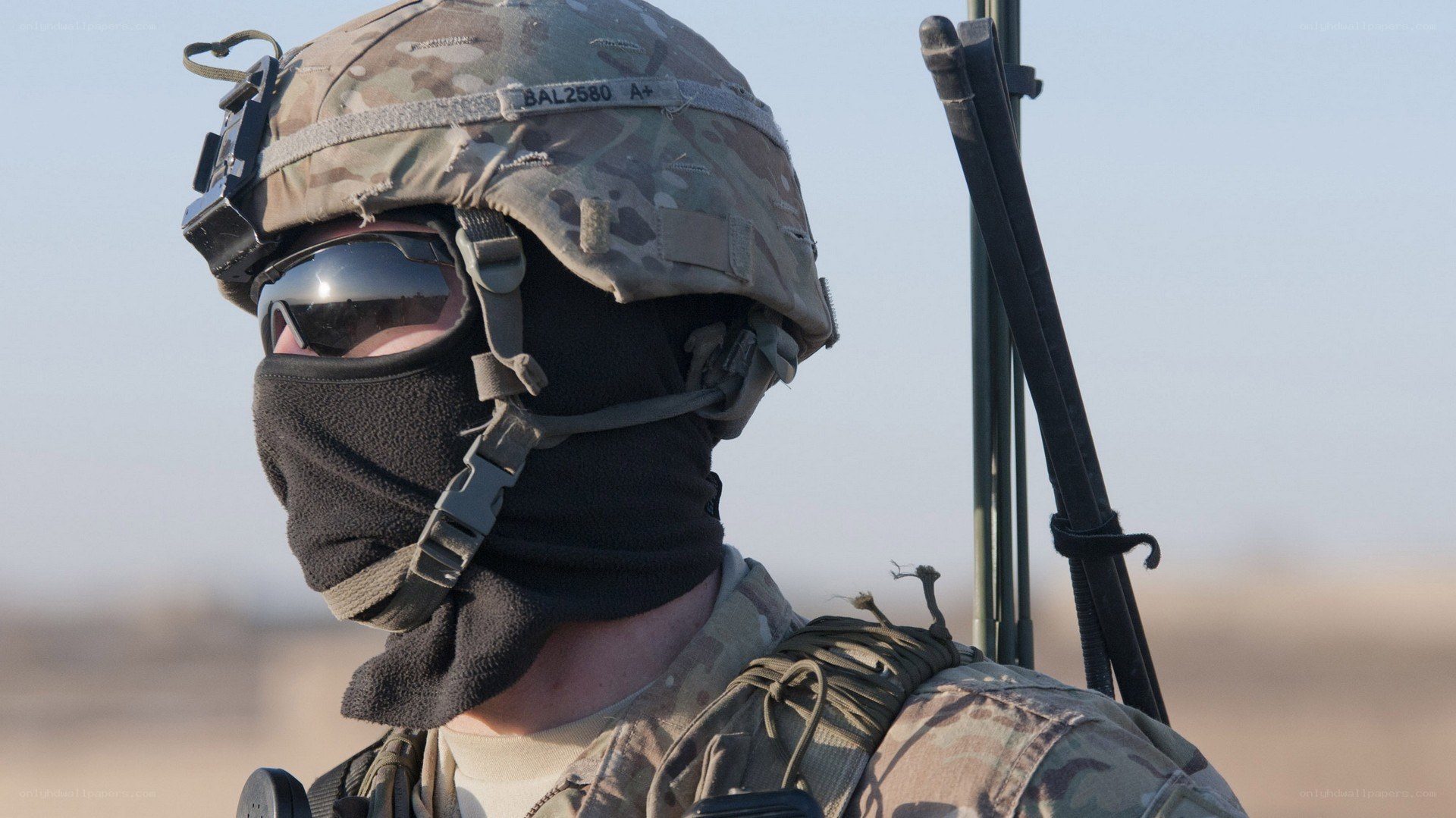 soldier in combat gear