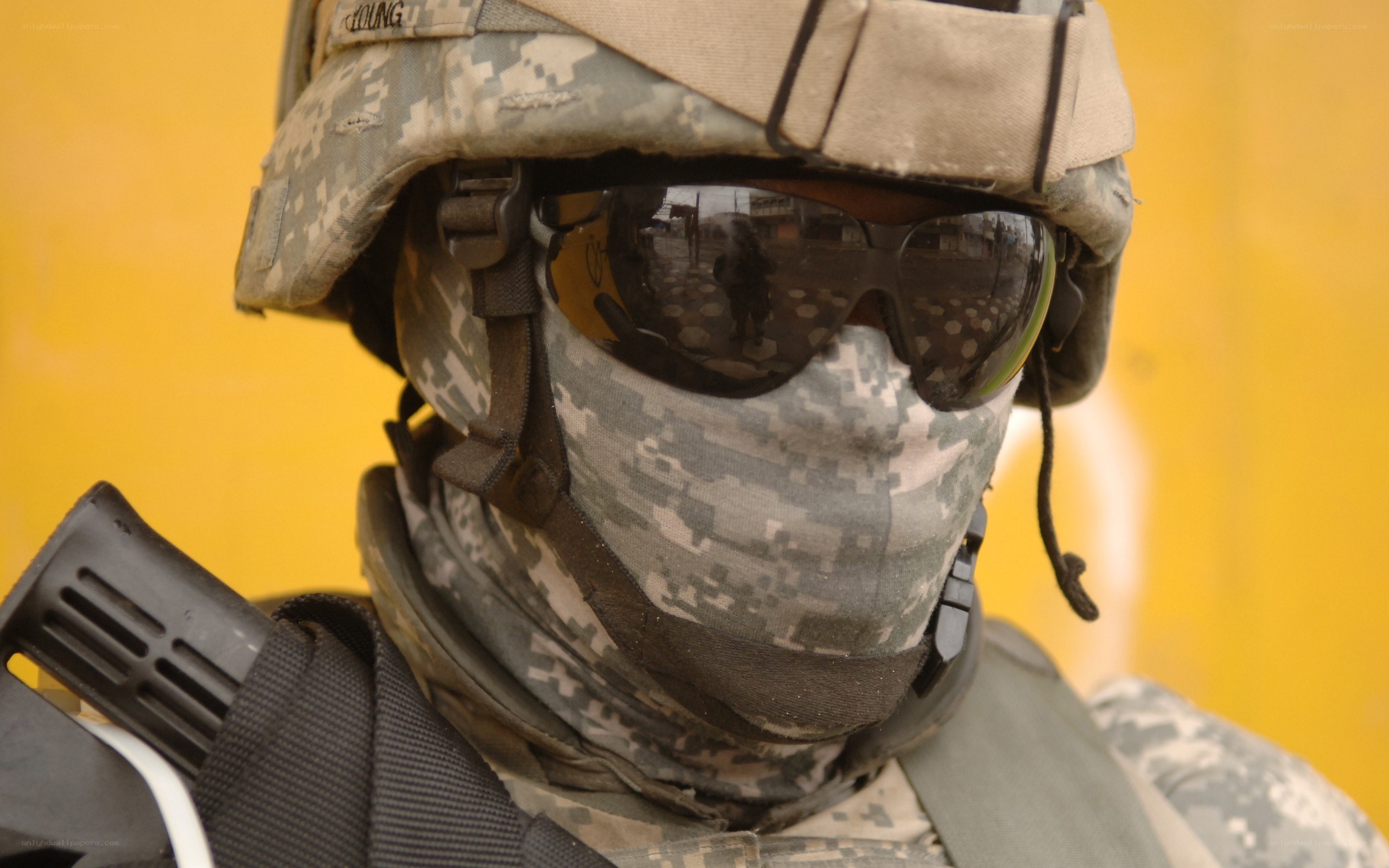soldier in combat gear