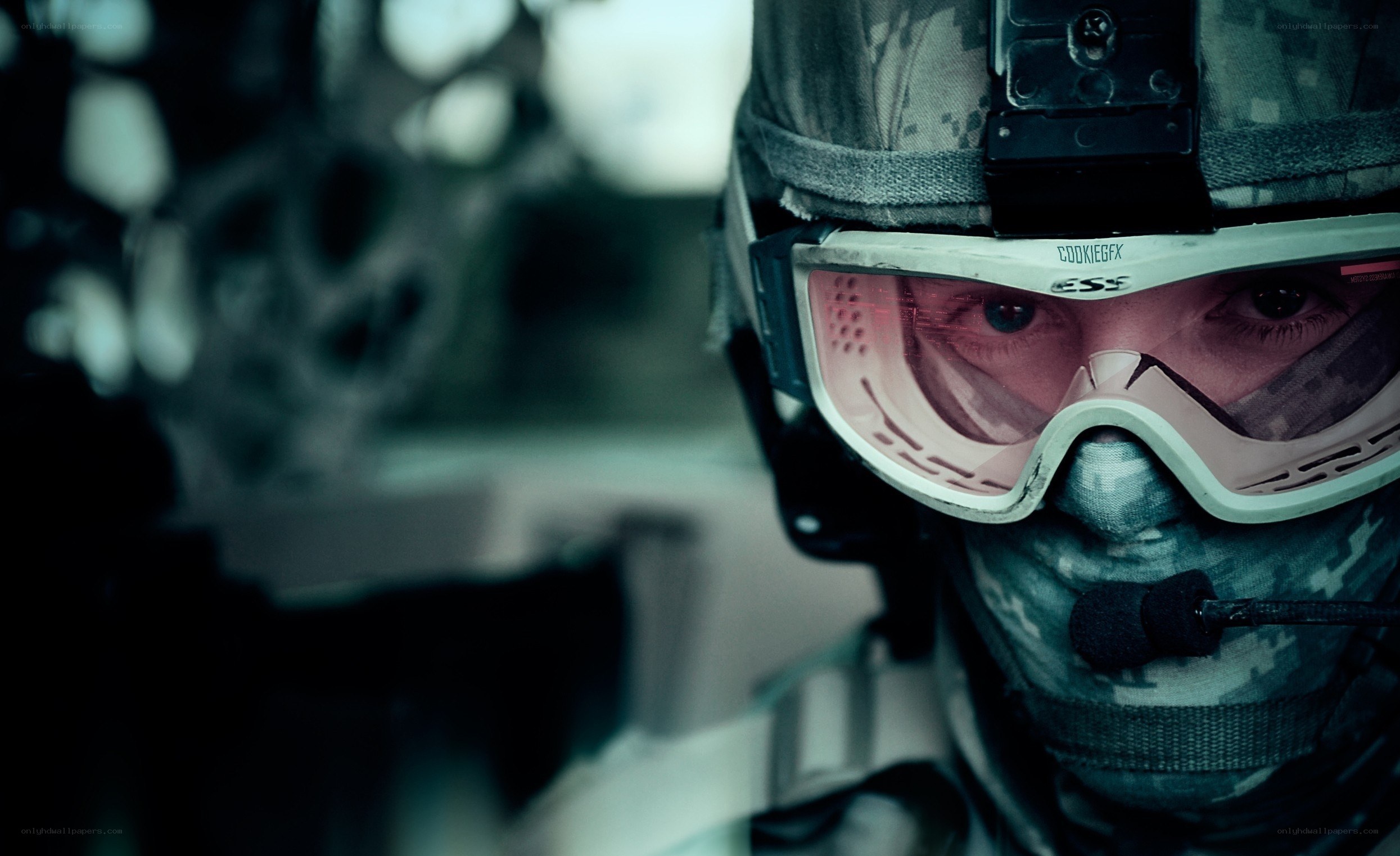 soldier in combat gear