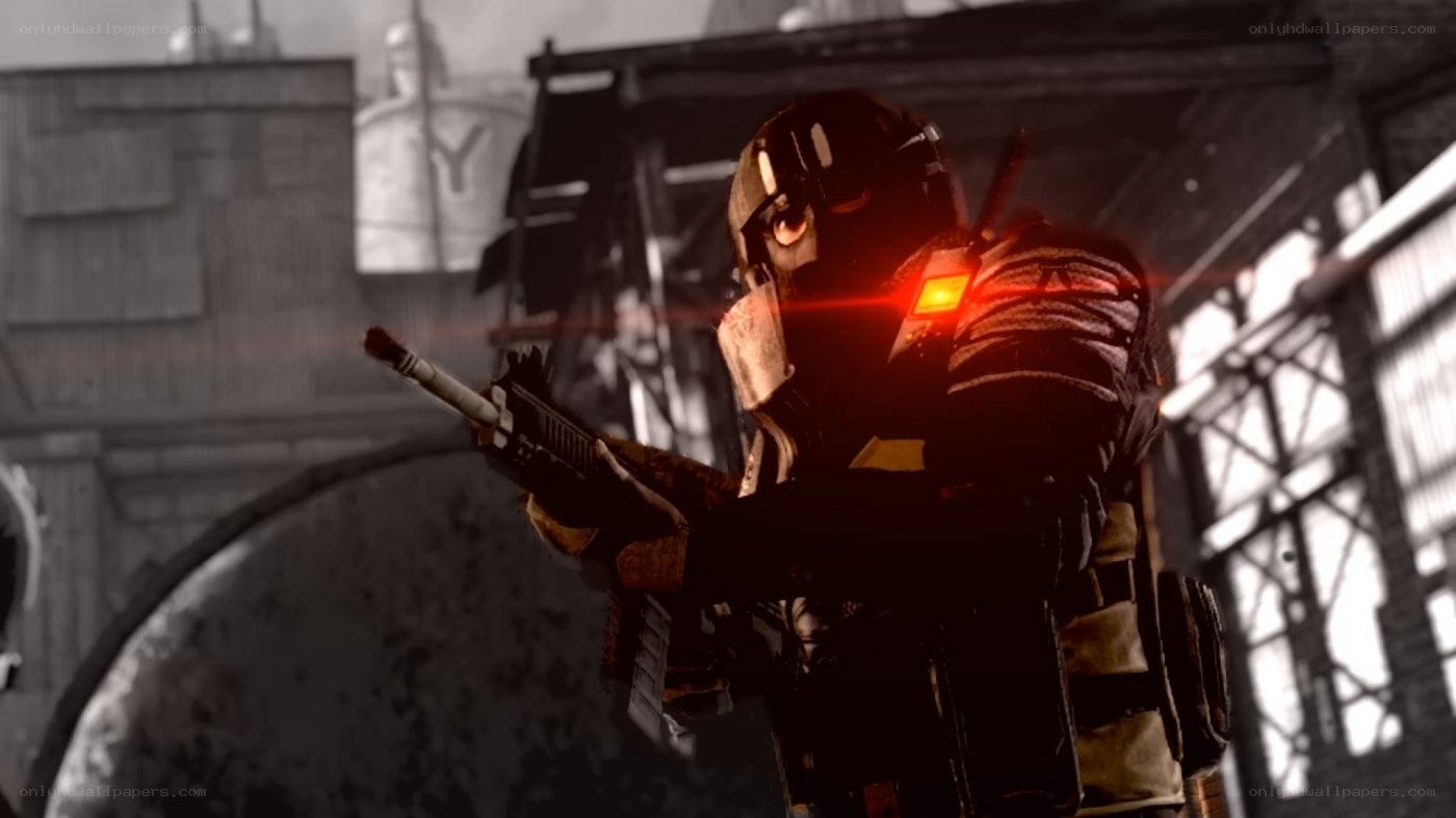 soldier in combat gear