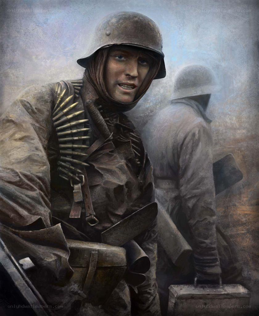 soldier in combat gear