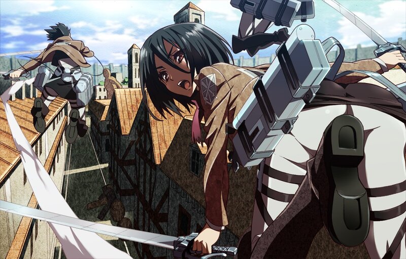 Soldier in Combat Gear — Brown, Dramatic, Afternoon, Anime