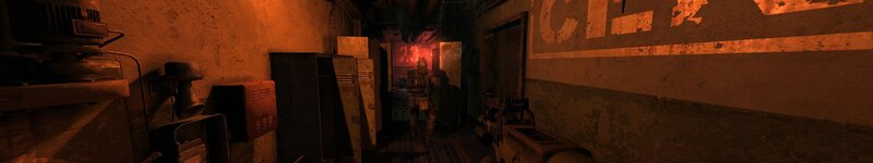Soldier in Corridor