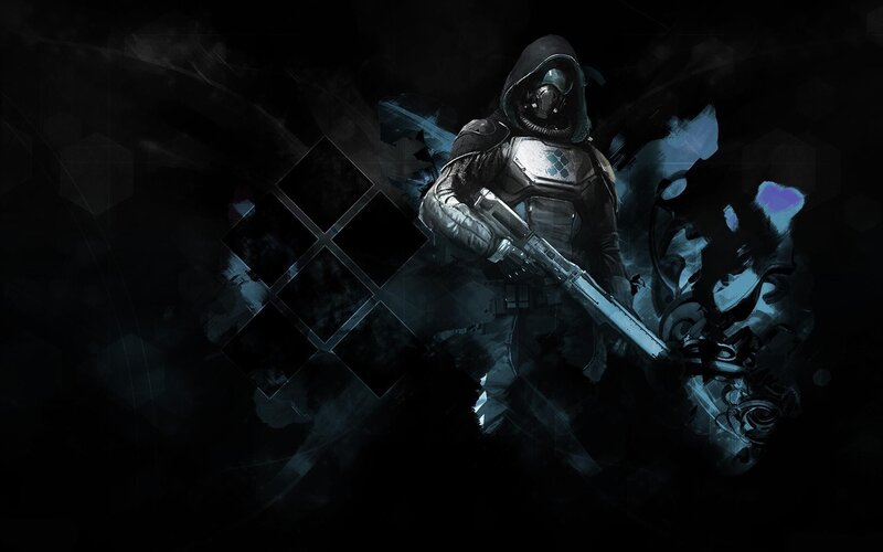 Soldier in Dark Armor — Black, Dark, Dramatic, Night, Digital Art