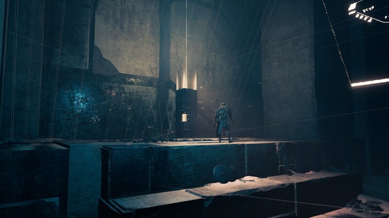 Soldier in Dark Chamber