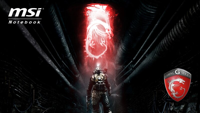 Soldier in Dark Corridor — Black