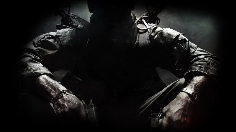 Soldier in Dark Uniform — Black