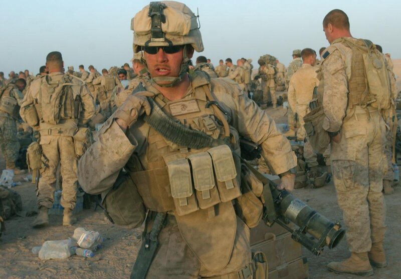 Soldier in Desert Gear