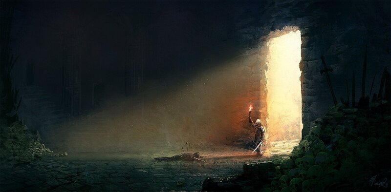 Soldier in Dungeon