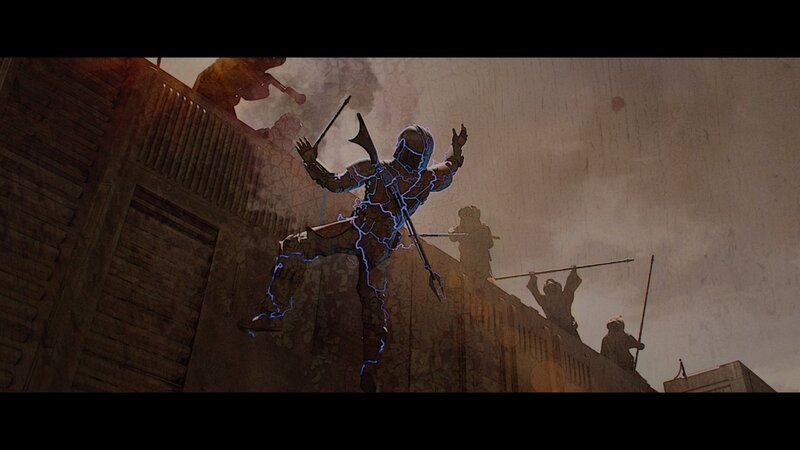 Soldier in Electric Armor