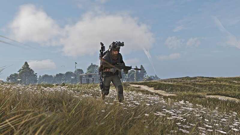 Soldier in Field — Green, Tense