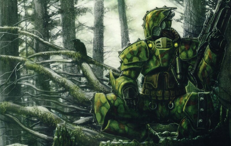 soldier in forest camouflage