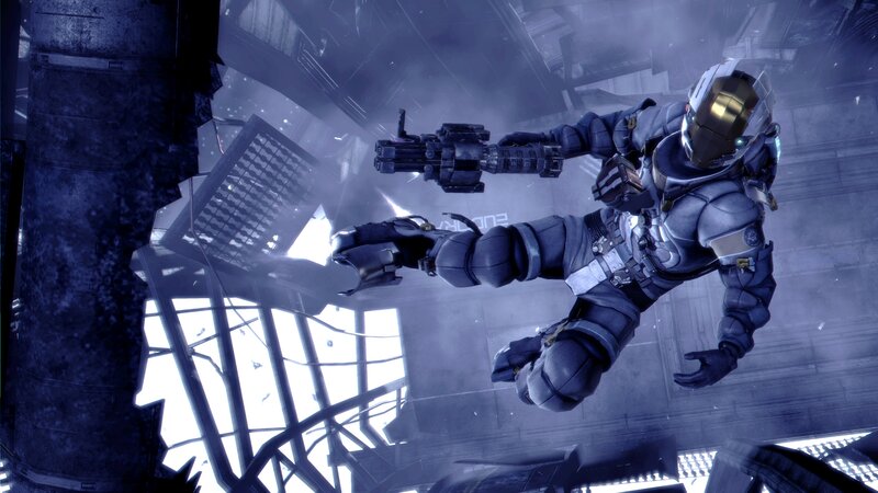 soldier in futuristic armor
