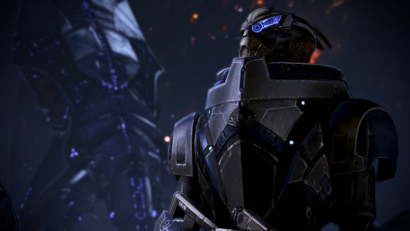 soldier in futuristic armor