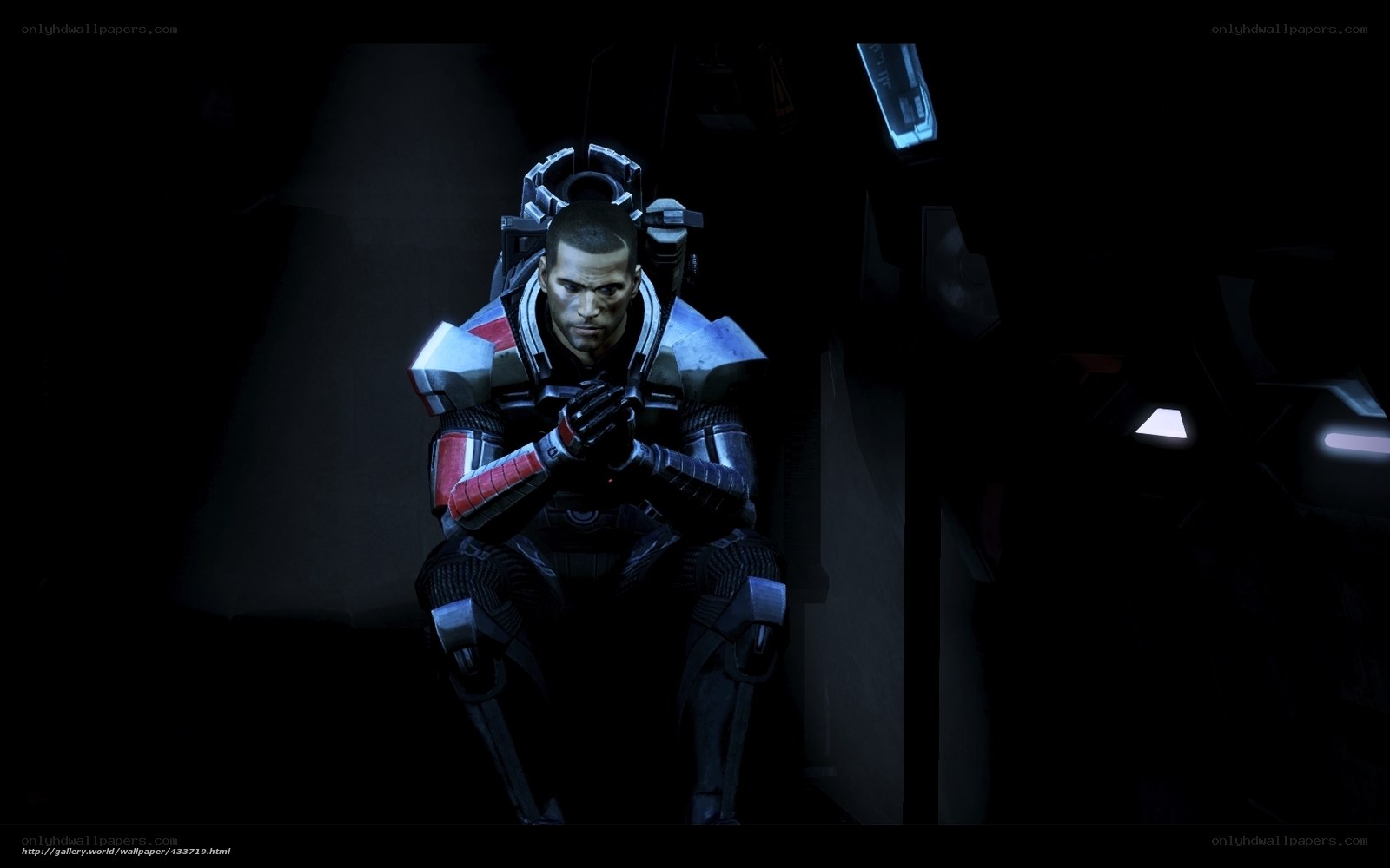 soldier in futuristic armor