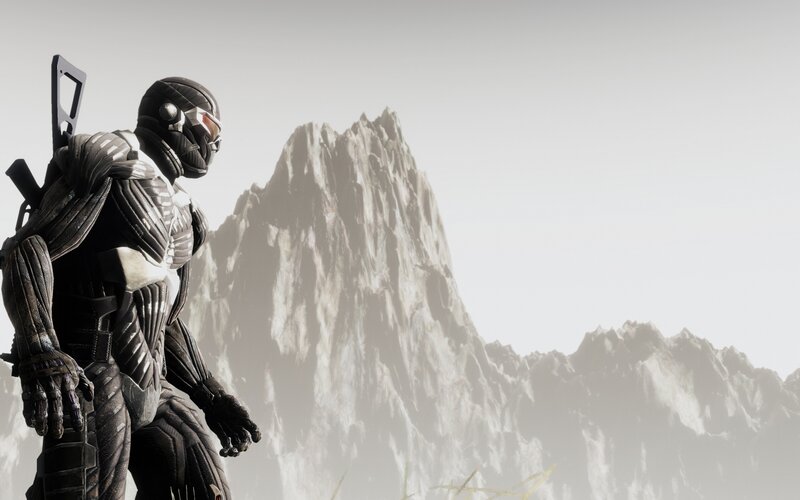soldier in futuristic armor