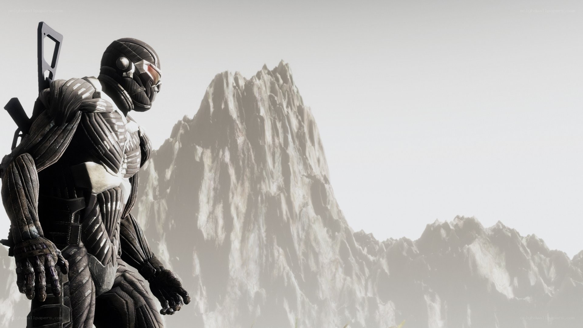 soldier in futuristic armor