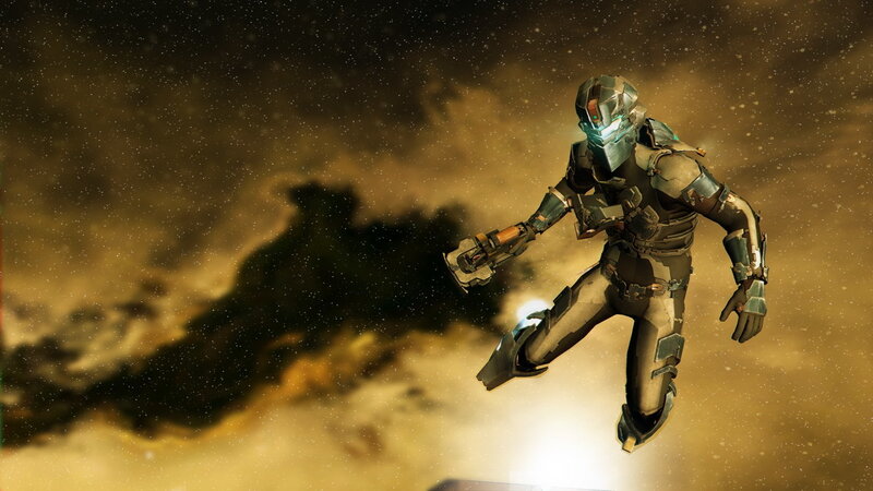 soldier in futuristic armor