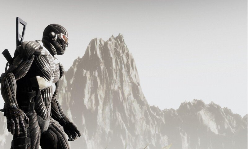 soldier in futuristic armor