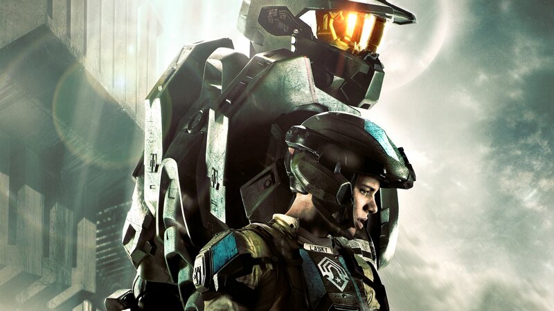 Soldier in Futuristic Armor — Gray, Dramatic, Digital Art, Helmet