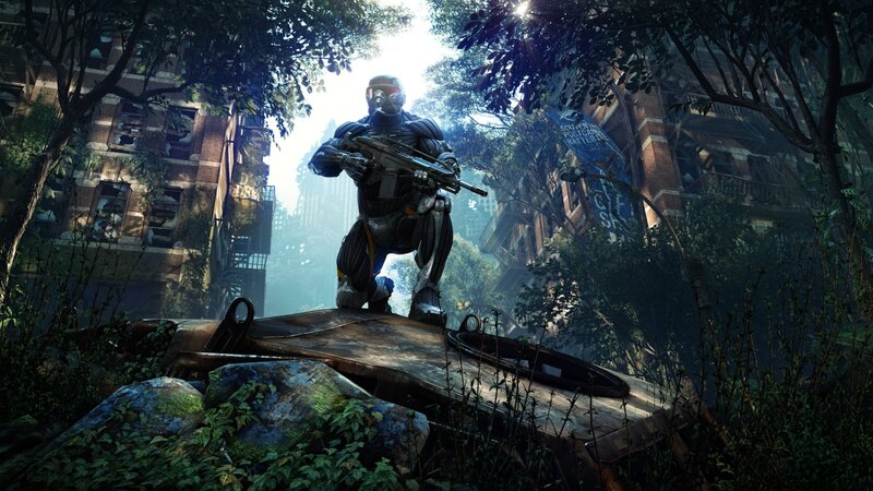 Soldier in Futuristic Armor — Green, Dramatic, Afternoon, 3d Render