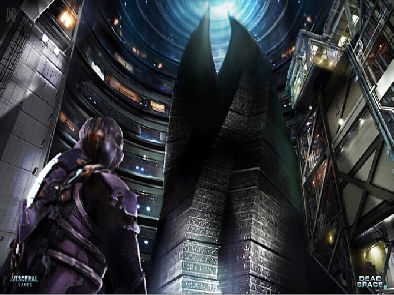 Soldier in Futuristic Armor — Purple