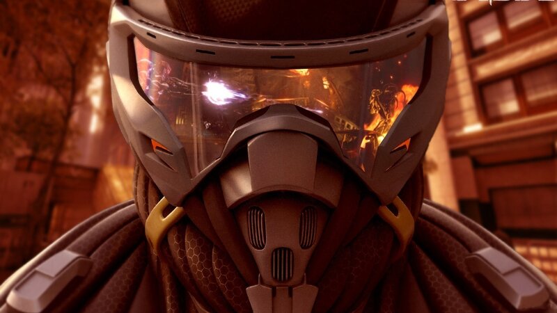 soldier in futuristic helmet