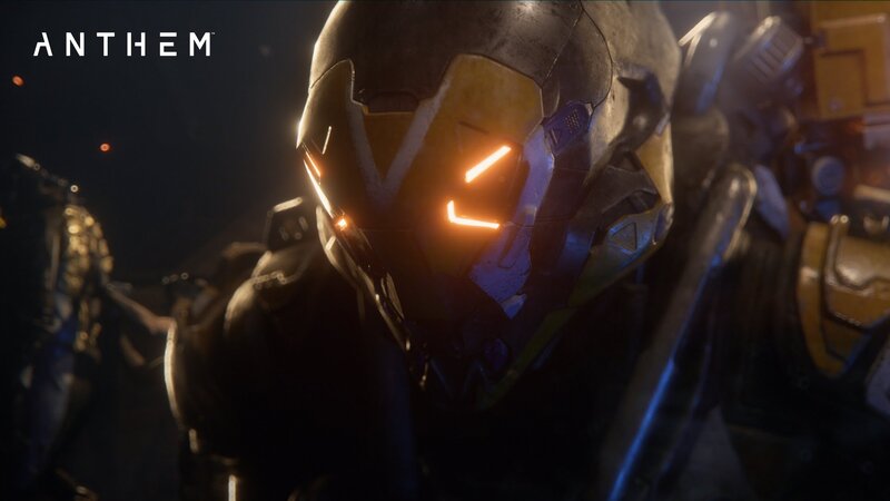 Soldier in Futuristic Helmet — Black, Dramatic