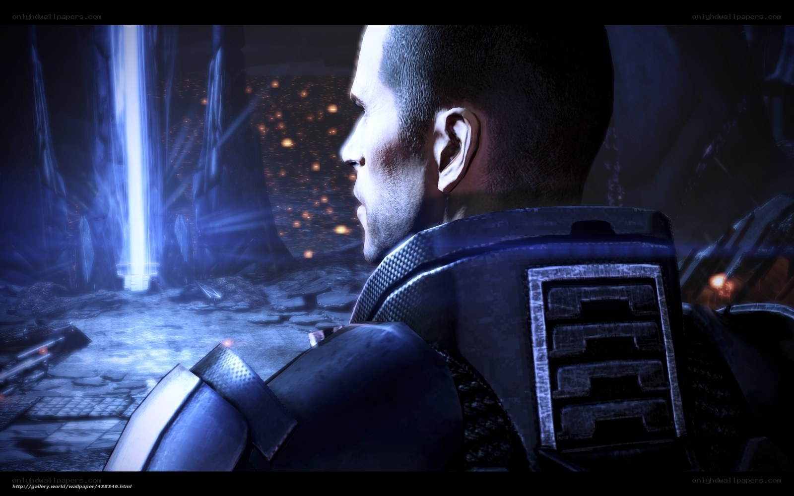 soldier in futuristic setting