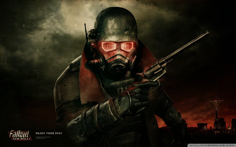 Soldier in Gas Mask — Black, Dramatic, Sunset