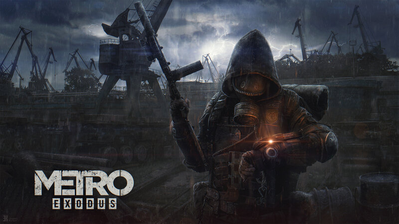 Soldier in Gas Mask — Gray, Dramatic, Dark