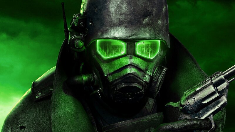 Soldier in Gas Mask — Green, Dramatic, Digital Art, Gun, Green Light