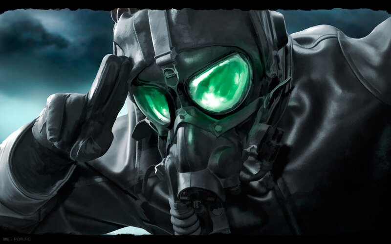 Soldier in Gas Mask — Green, Dramatic, Night, Digital Art
