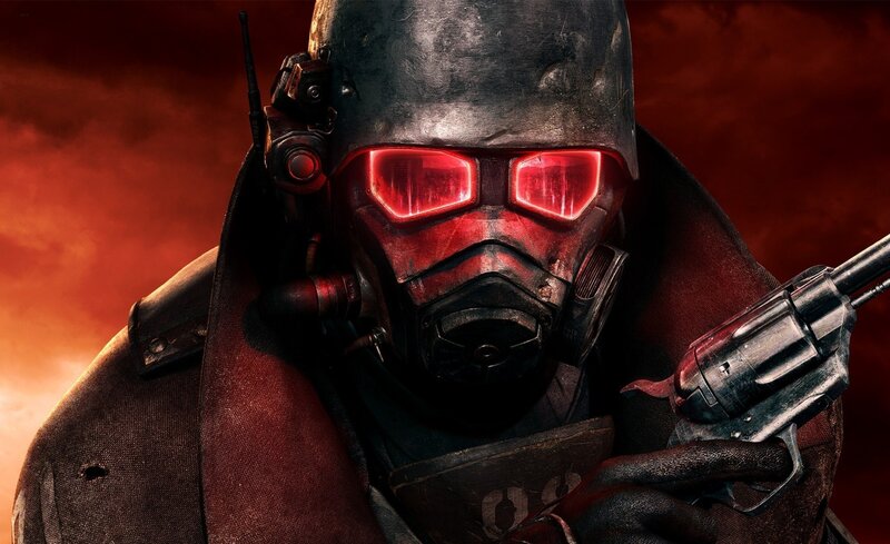 Soldier in Gas Mask — Red, Dramatic, Digital Art, Revolver