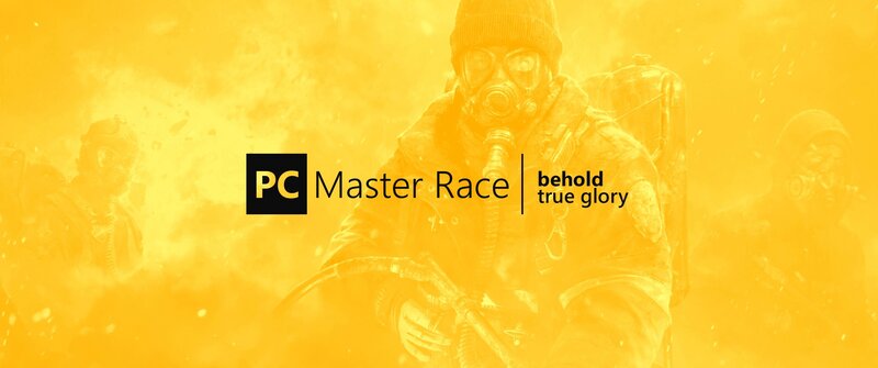 Soldier in Gas Mask — Yellow, Dramatic, Digital Art, Gas Mask