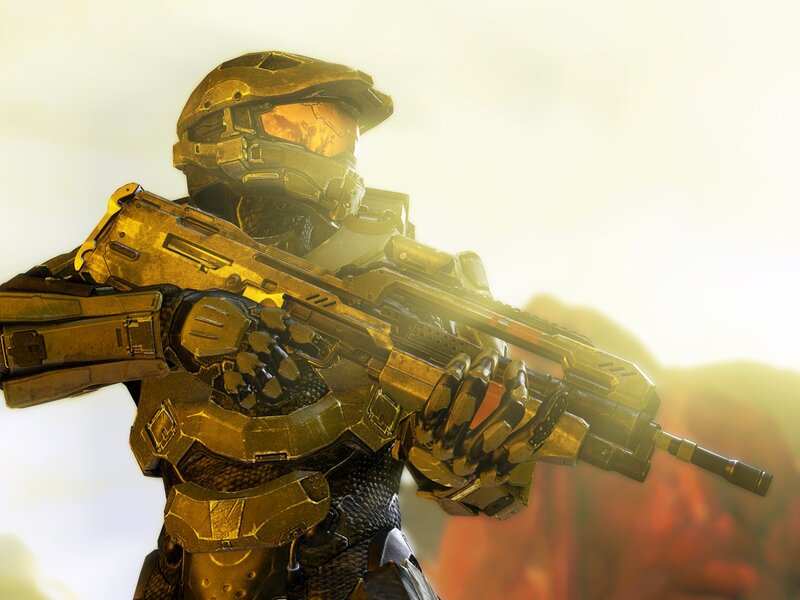 Soldier in Gold Armor