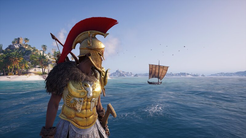 Soldier in Golden Armor — Blue