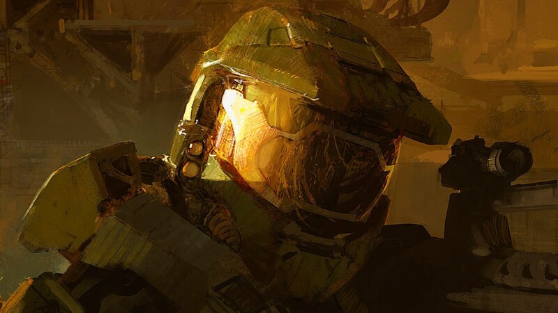 Soldier in Green Armor — Dramatic, Digital Art, Helmet