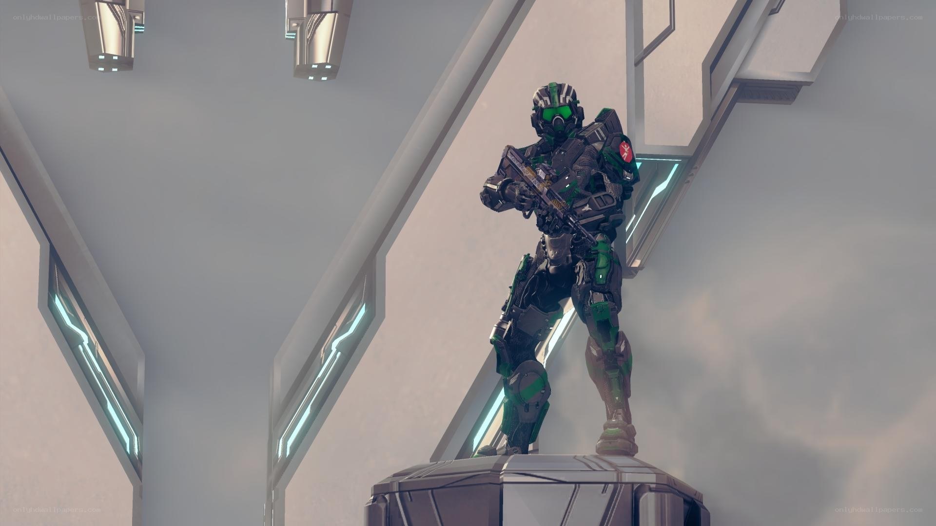soldier in green armor