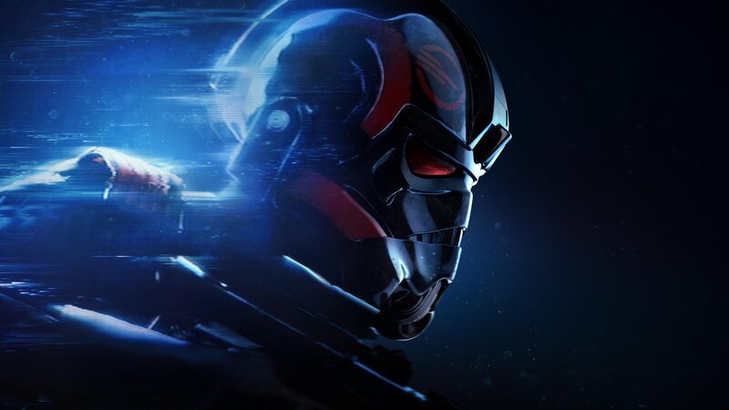 Soldier in Helmet — Black, Dramatic, Night, Digital Art, Blue Light