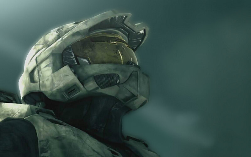 Soldier in Helmet — Gray, Dramatic, 3d Render, Armor