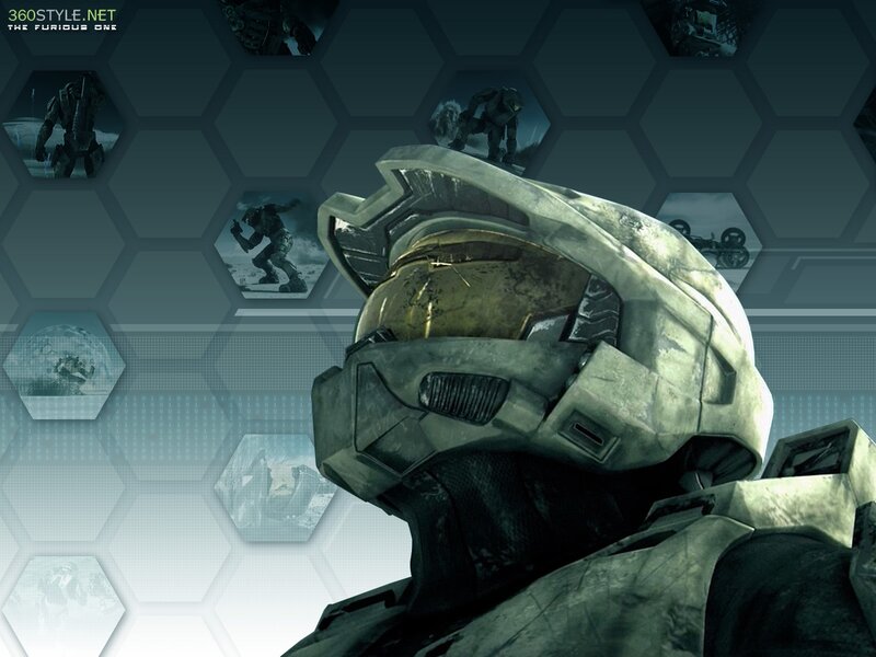 Soldier in Helmet — Gray, Dramatic, Digital Art, Hexagonal Pattern