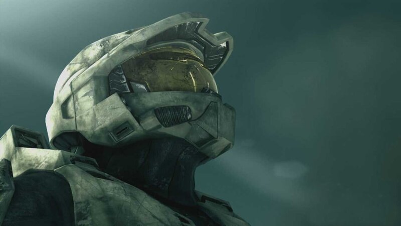 Soldier in Helmet — Gray, Dramatic