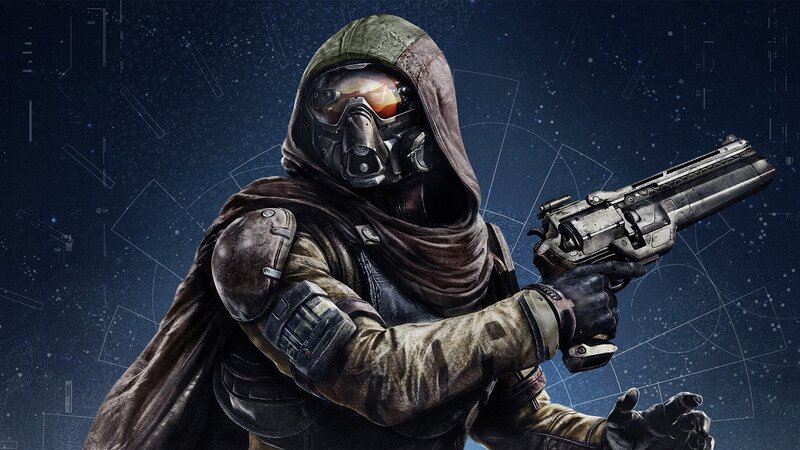 Soldier in Hooded Armor