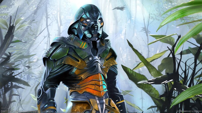 soldier in jungle armor