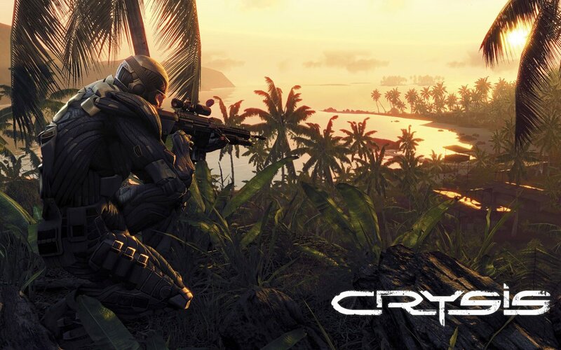 Soldier in Jungle — Green, Dramatic, Sunset