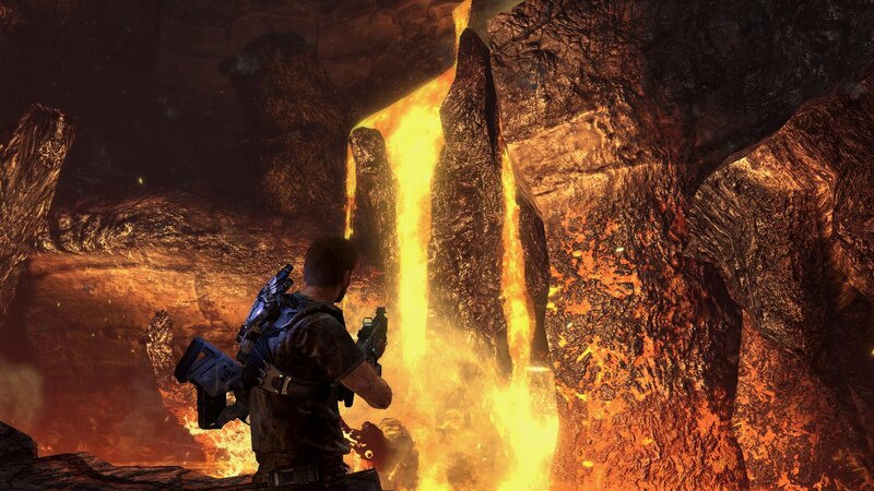 Soldier in Lava Cave